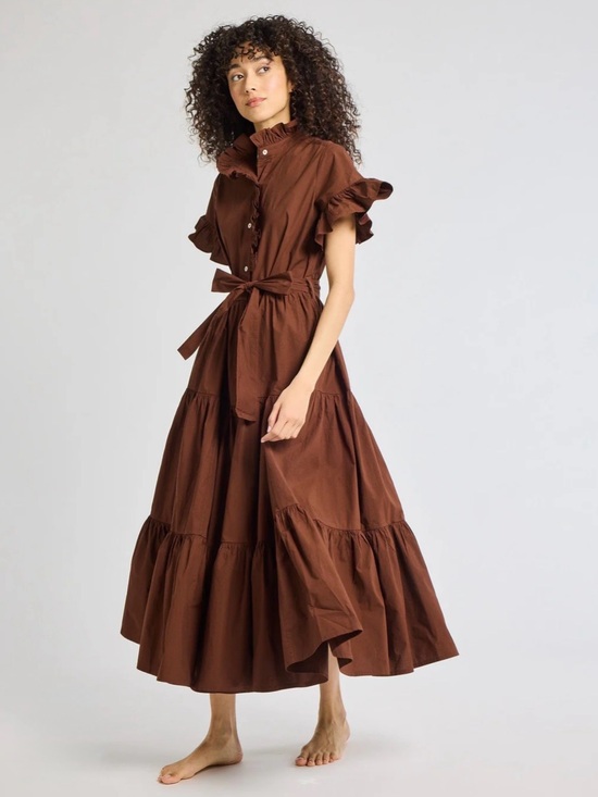 Mille Dresses & Skirts - Mille Victoria dress in chocolate